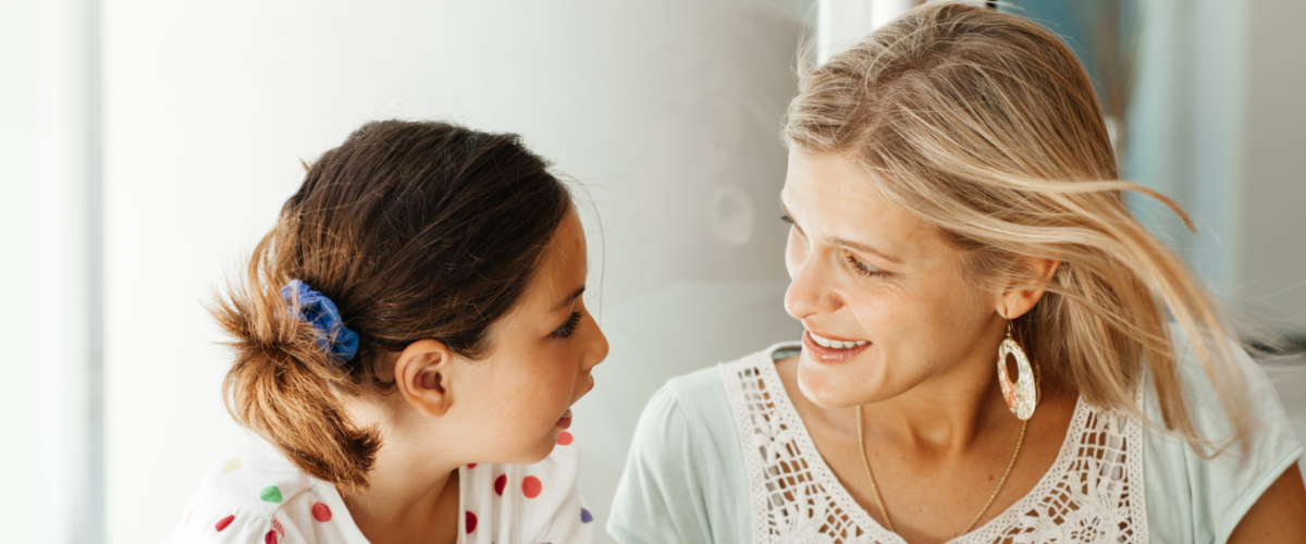 Transformative Parenting Moments depicted in this beautiful mother and daughter moment