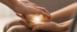 Healing hands holding light what is clairsentience Feeling spiritual gift energy healer