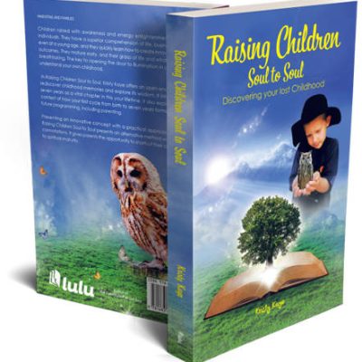 Image of book Raising Children Soul to Soul by Author Kristy Kaye displaying spiritual wisdom